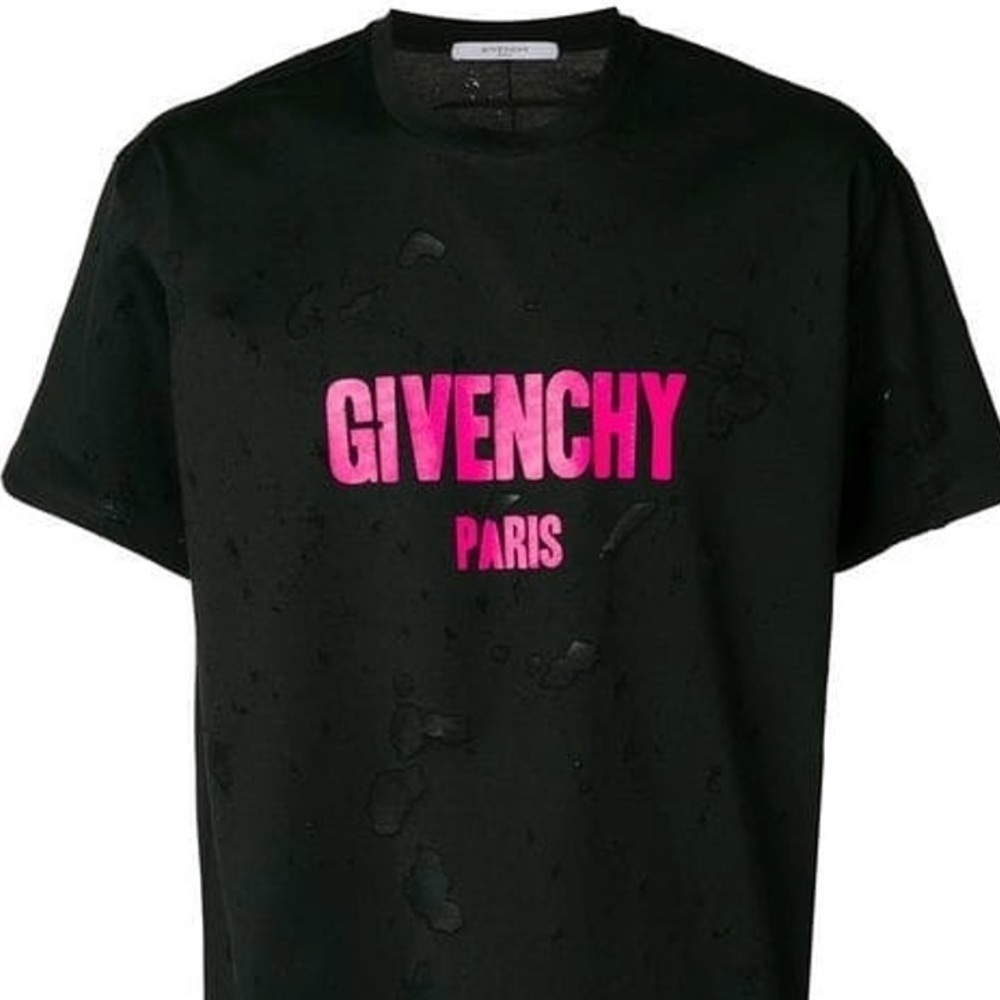 Givenchy limited edition Pink distressed Shirt